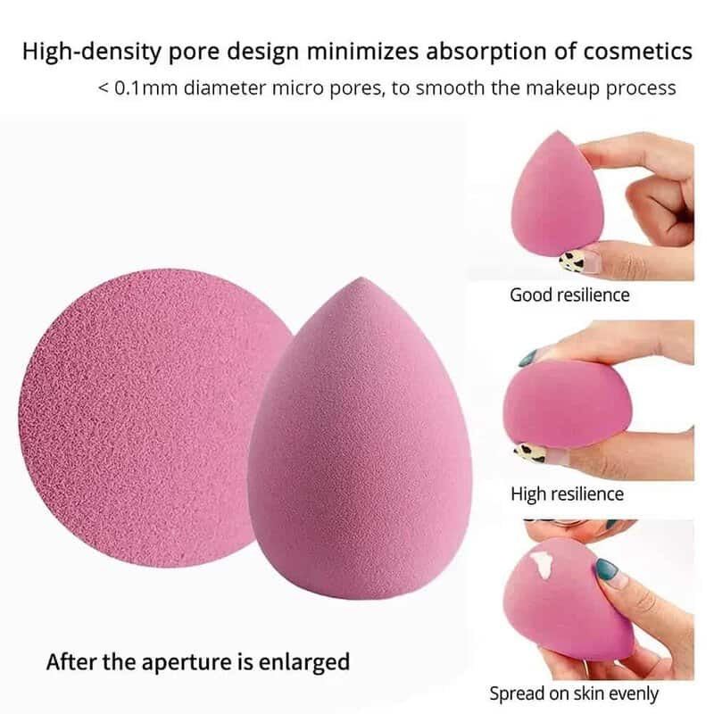 Makeup Application Sponge – Water Drop Gourd Flat Edge