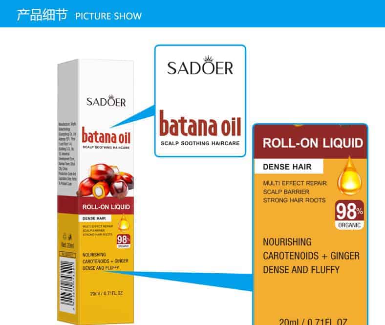Batana Dense Hair Roll-on Liquid (20ml)