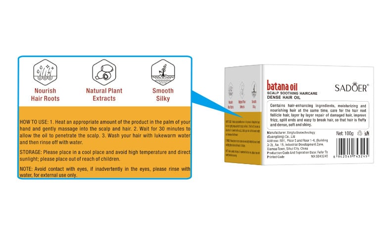 Batana Dense Hair Oil (100g)