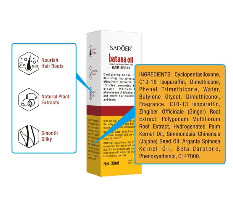 Batana Dense Hair Spray (30ml)