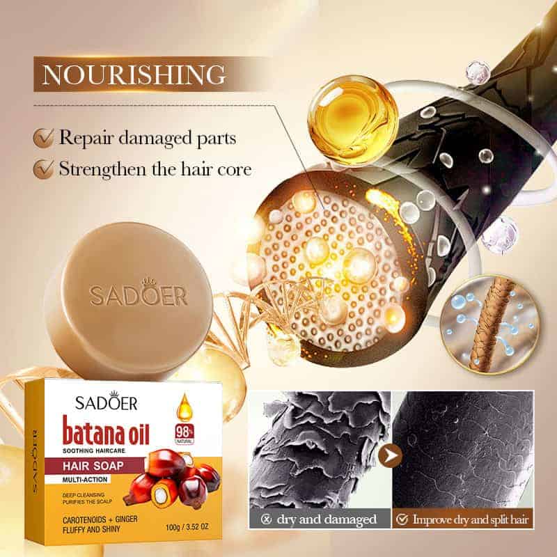 Batana Hair Soap (100g)