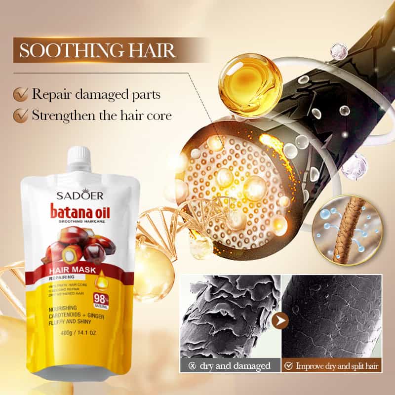 Batana Hair Mask Stand-Up Bag (400g)