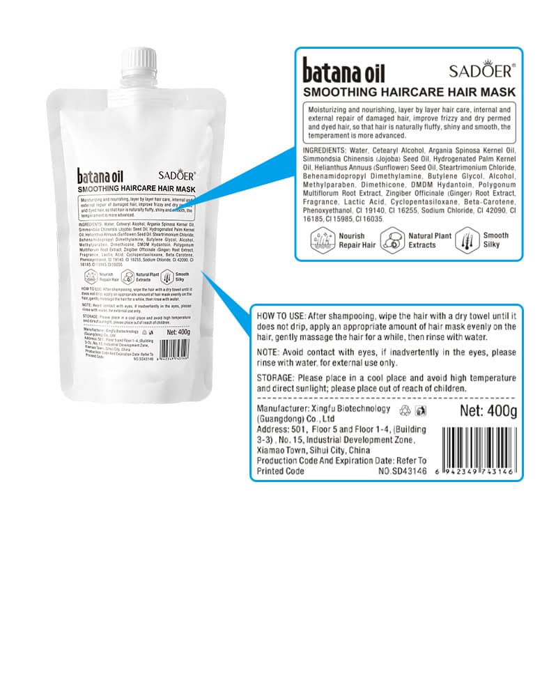 Batana Hair Mask Stand-Up Bag (400g)