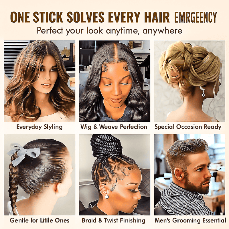 Hair Styling Wax Stick Edge Control (15g)