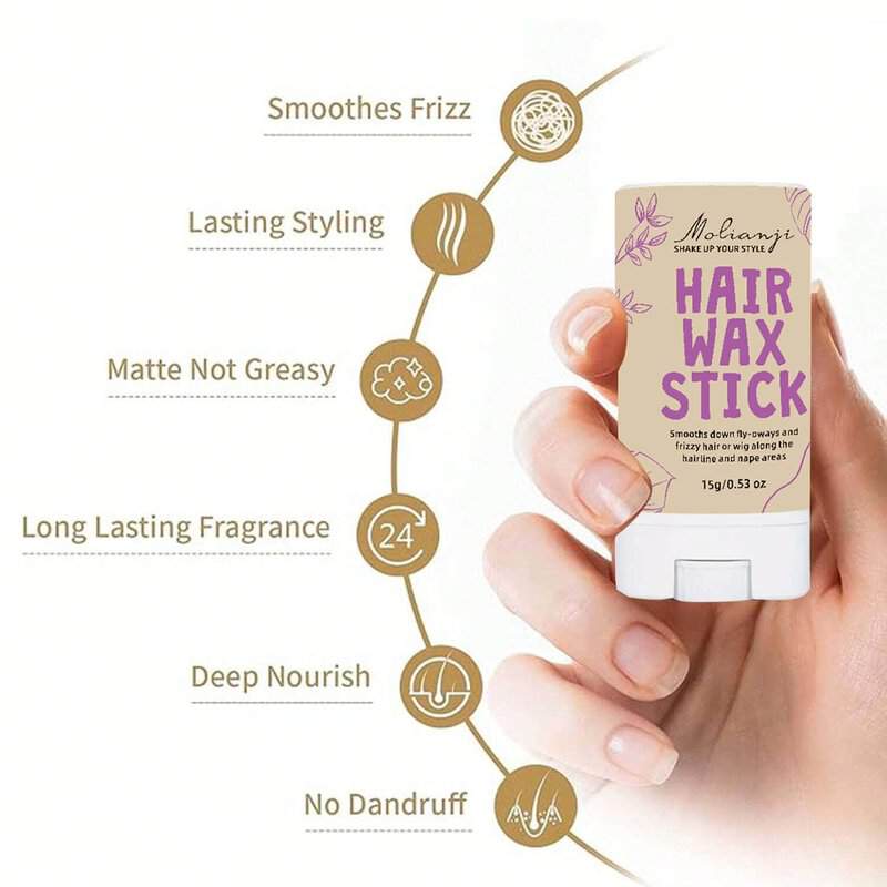 Hair Styling Wax Stick Edge Control (15g)