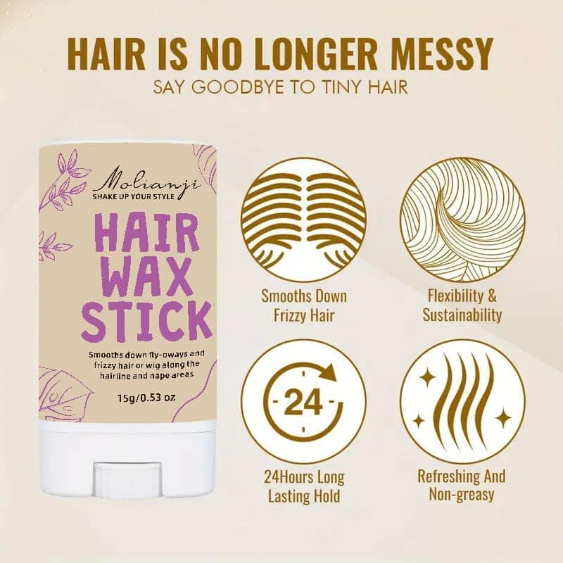 Hair Styling Wax Stick Edge Control (15g)