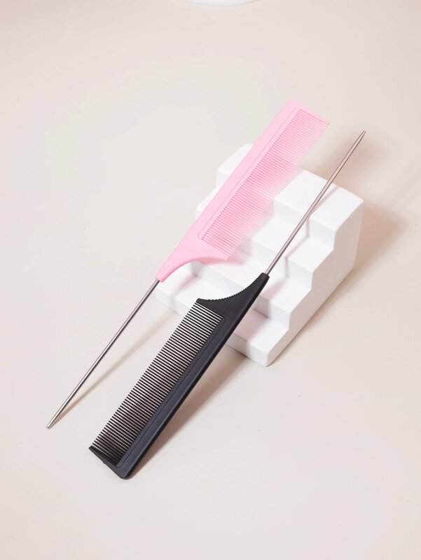Professional Rat Tail Styling Comb with Steel Pin
