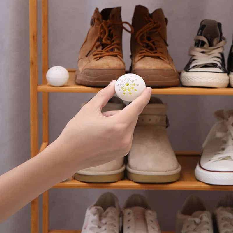 Deodorising Ball Air Freshener Green Tea Scent (6 Pieces/Bag)