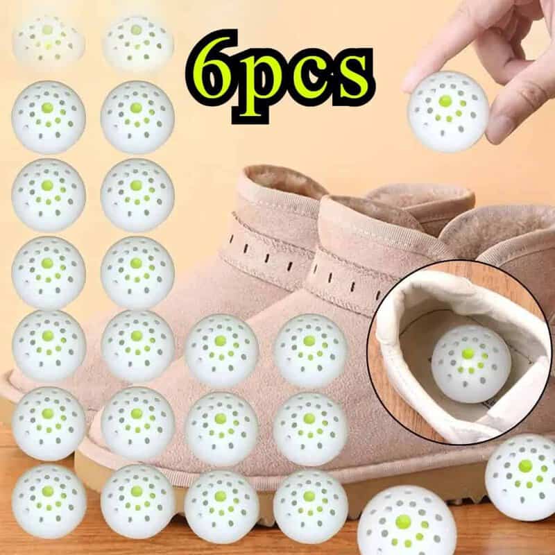 Deodorising Ball Air Freshener Green Tea Scent (6 Pieces/Bag)