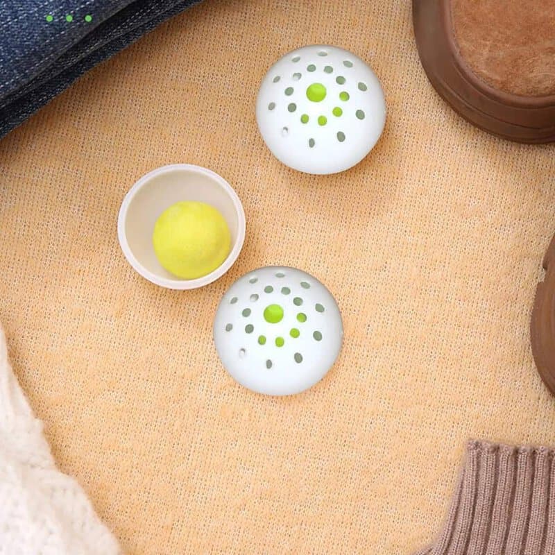 Deodorising Ball Air Freshener Green Tea Scent (6 Pieces/Bag)