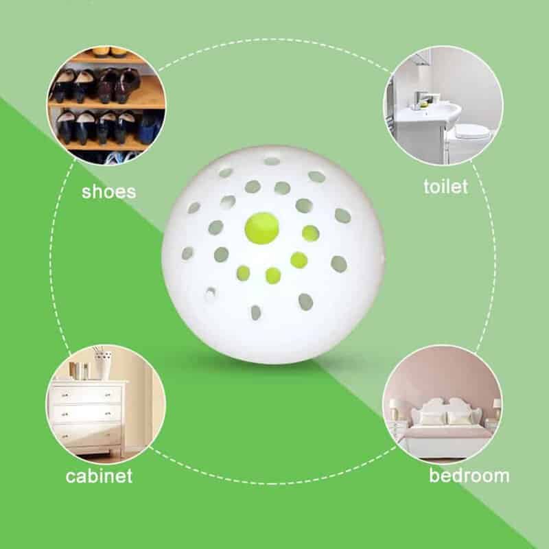 Deodorising Ball Air Freshener Green Tea Scent (6 Pieces/Bag)