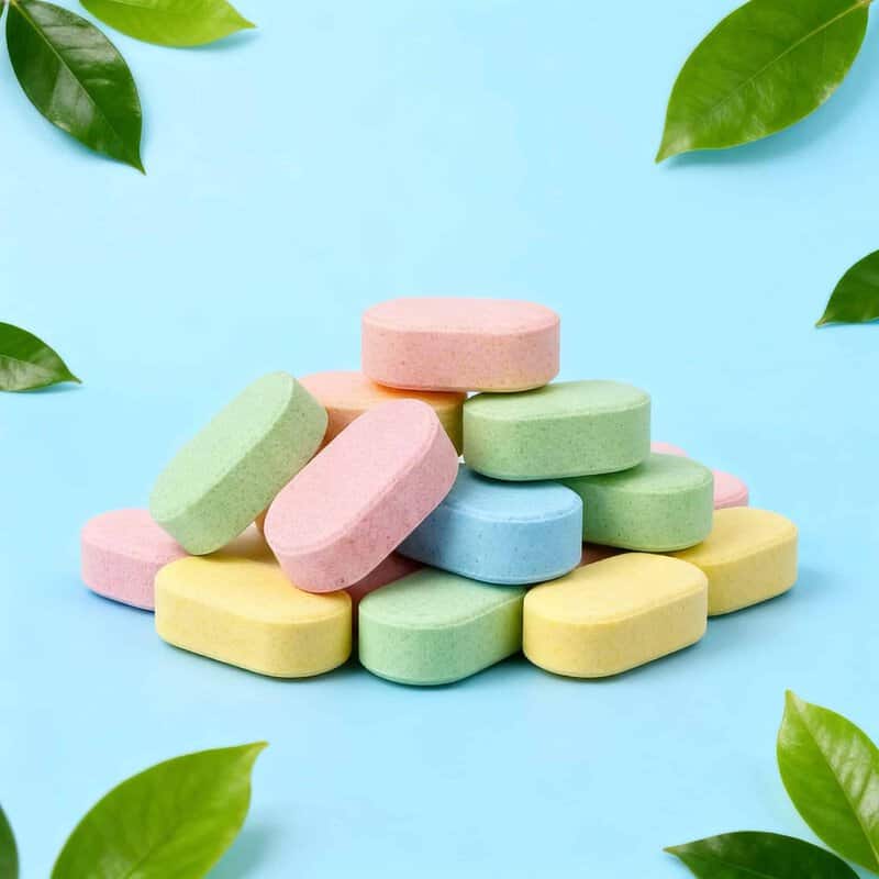 Effervescent Foaming Handwash Tablets (400-500ml Water/Piece)
