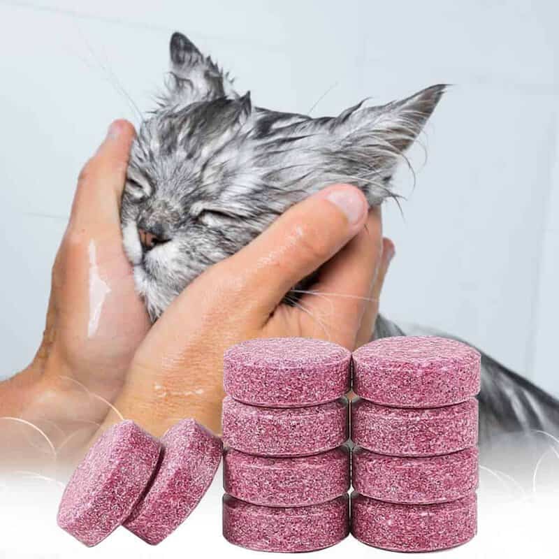 Effervescent Pet Wash Tablets (4 Litres/Piece)