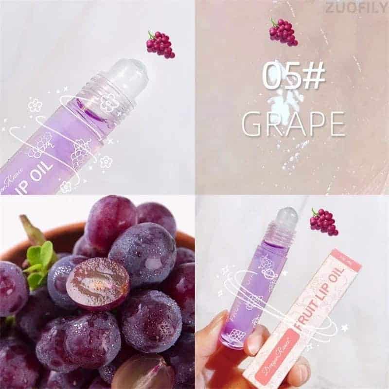 Fruit Lip Oil Roll-on Gloss (6 Flavours, 8ml)