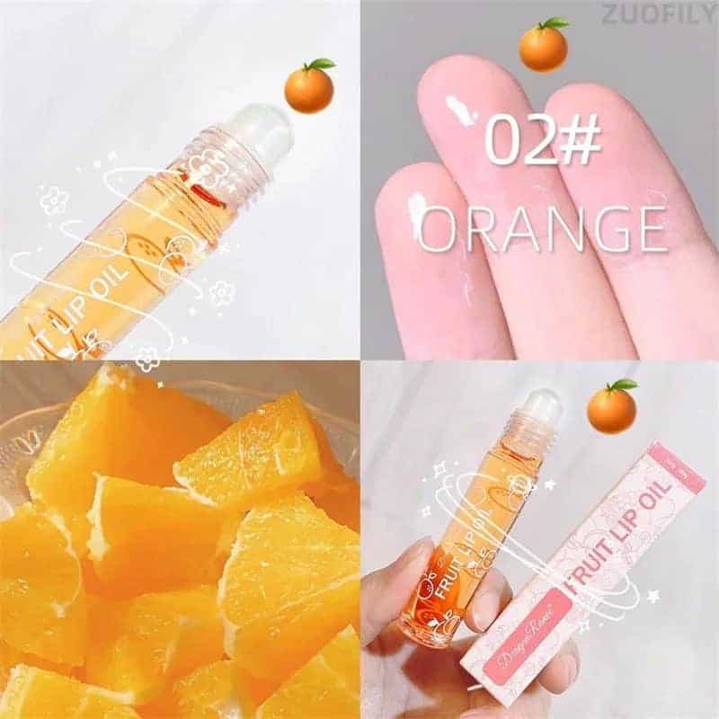 Fruit Lip Oil Roll-on Gloss (6 Flavours, 8ml)