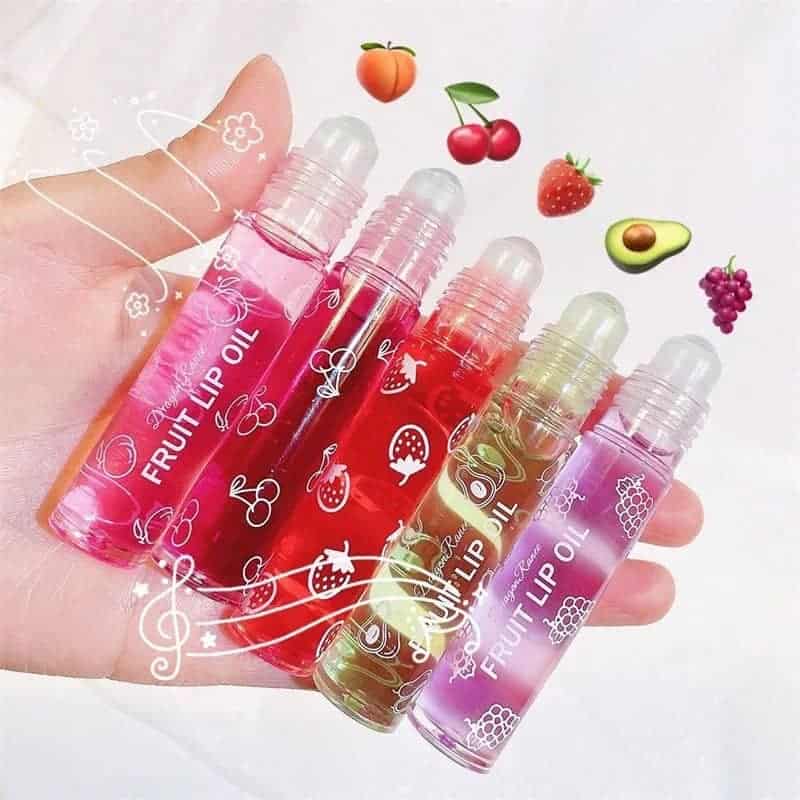 Fruit Lip Oil Roll-on Gloss (6 Flavours, 8ml)