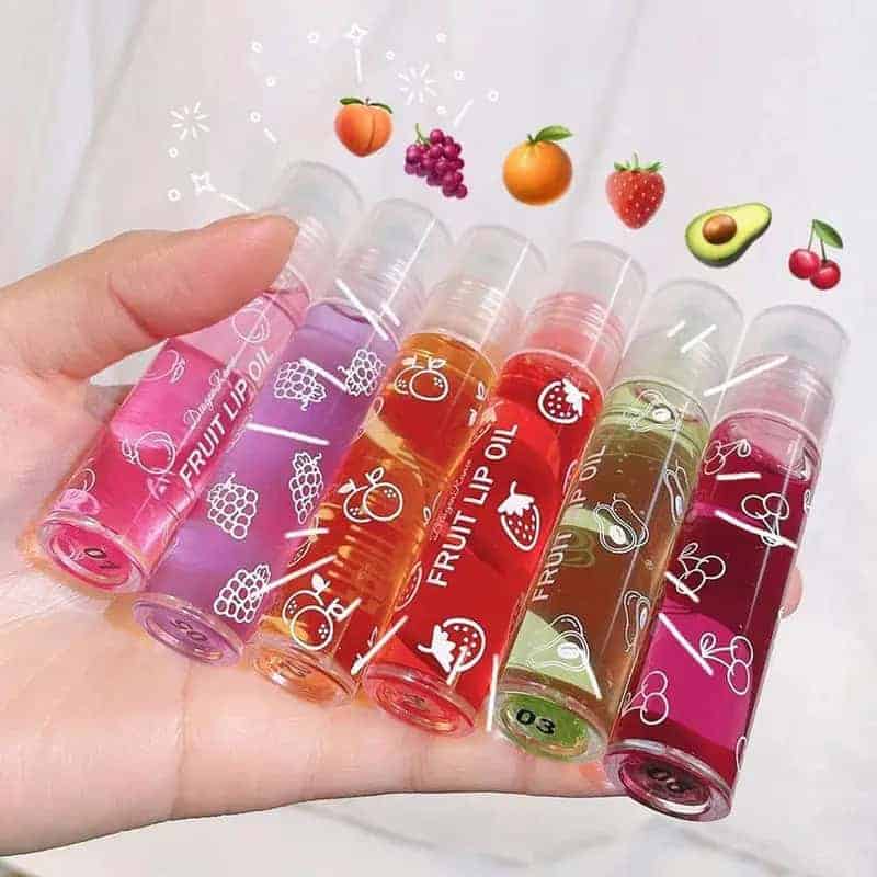 Fruit Lip Oil Roll-on Gloss (6 Flavours, 8ml)