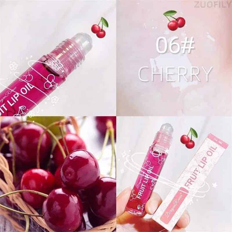 Fruit Lip Oil Roll-on Gloss (6 Flavours, 8ml)