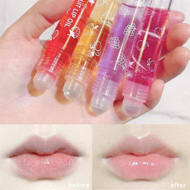 Fruit Lip Oil Roll-on Gloss (6 Flavours, 8ml)