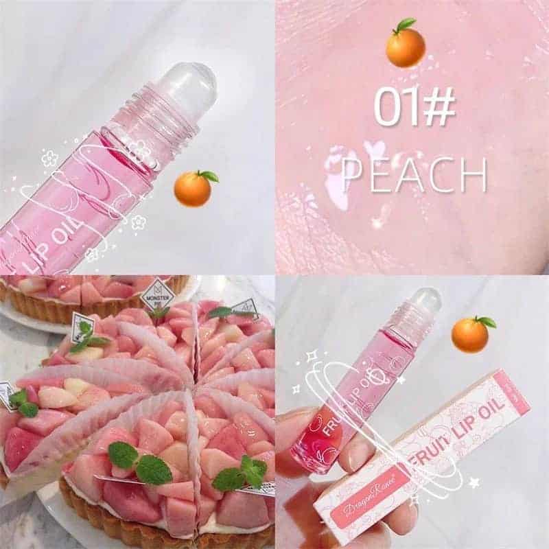Fruit Lip Oil Roll-on Gloss (6 Flavours, 8ml)