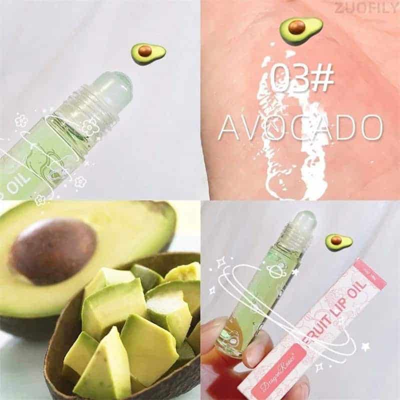 Fruit Lip Oil Roll-on Gloss (6 Flavours, 8ml)