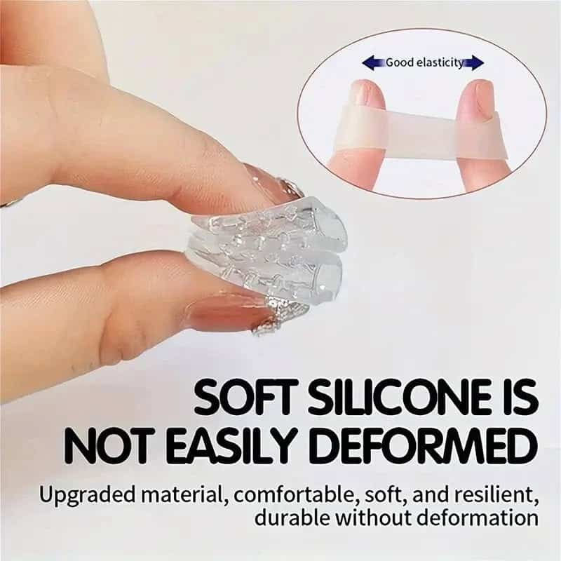 Silicone Toe Protector Caps (2×1cm)