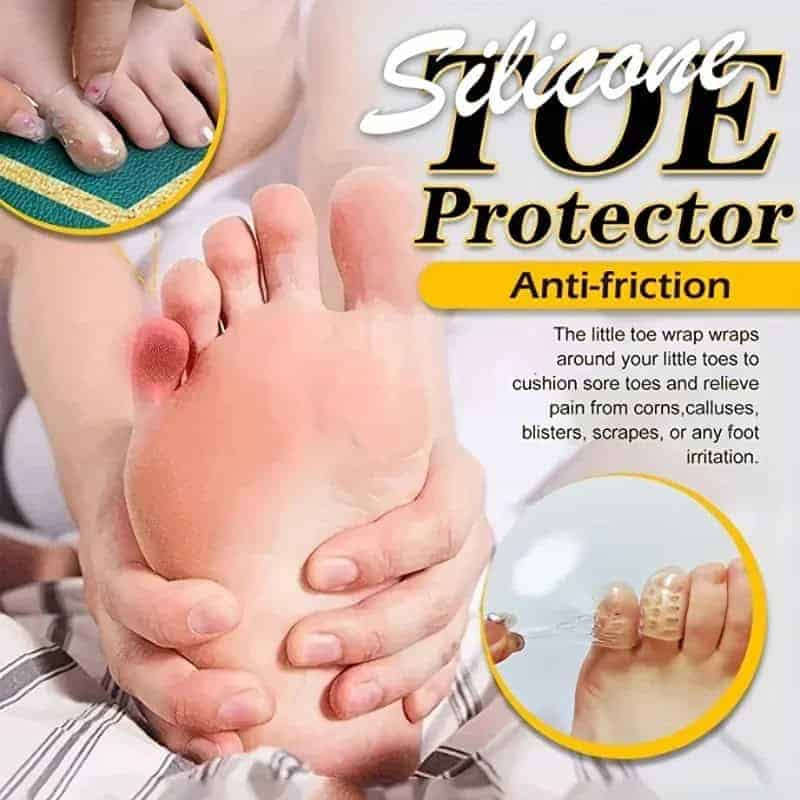 Silicone Toe Protector Caps (2×1cm)