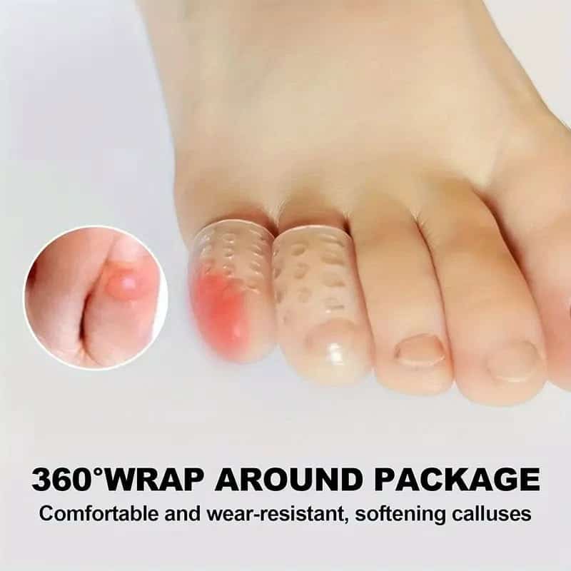 Silicone Toe Protector Caps (2×1cm)