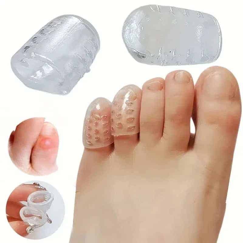 Silicone Toe Protector Caps (2×1cm)