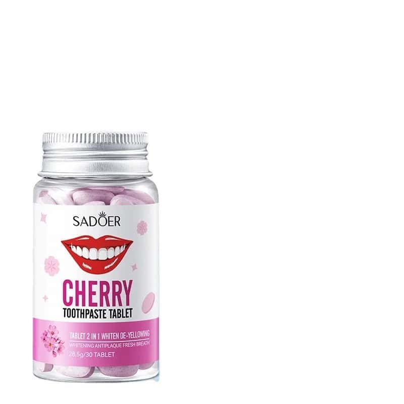 Xylitol Toothpaste Tablets Cherry Flavour (30 Tablets)